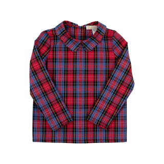 Peter Pan Collar Shirt - Bucktown Tartan