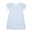 Blue Floral Scallop