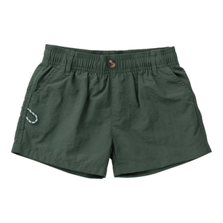 *PRE-ORDER* Boys Performance Outrigger Shorts - Camping Green