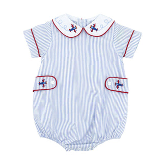 Peter Bubble with Embroidery - Airplane