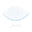 White with Blue
