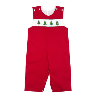 Christmas Trees Smocked Longall