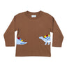 Dinosaur on Brown