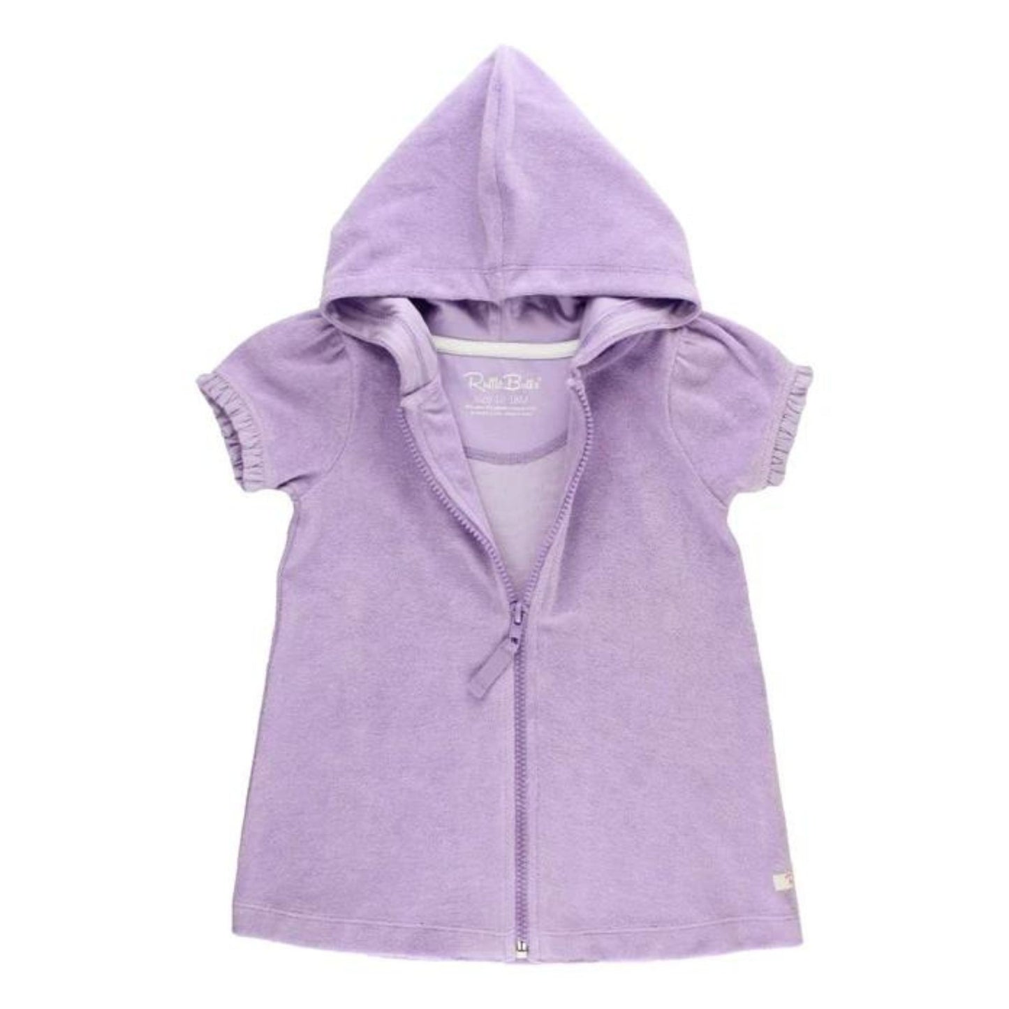 Terry Cloth Full-zip Cover-up