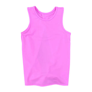 *PRE-ORDER* Girls Athleisure Tie Back Top - Cotton Candy Pink