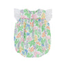 Gaston Street Garden & Hamptons Hot Pink with Worth Avenue White Eyelet