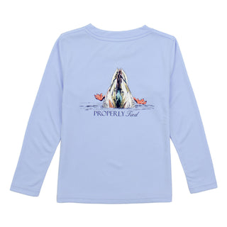 Performance Long-sleeve Tee - Diving Mallard