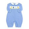 Animal Pull-toys on Blue Gingham