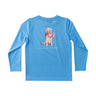 Patriotic Pup on Marina Blue