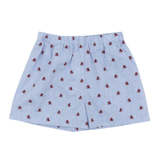 Boys Short  - Red Crab - FINAL SALE