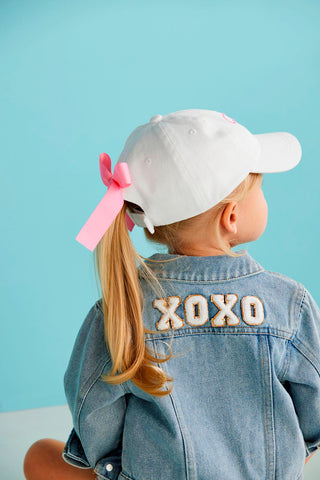 Embroidered Hat - Bow