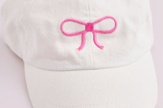 Embroidered Hat - Bow