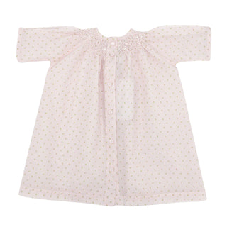 Rosebud Daygown with Smocking - Pink