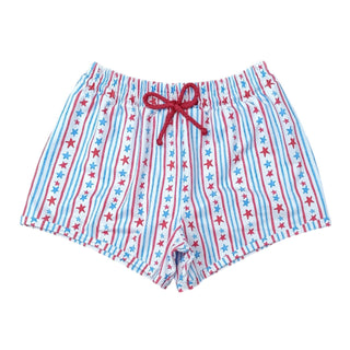 *PRE-ORDER* James Swim Shorts - Patriotic Stars and Stripes