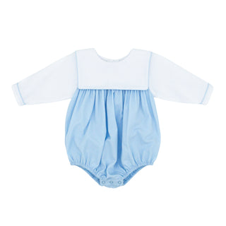 Boys Long-sleeve Square Collared Bubble