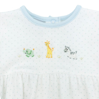 Boys Long-sleeve Bubble with Hand-embroidery - Safari
