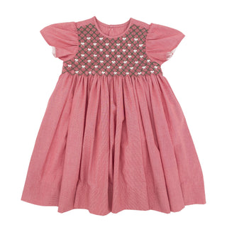 Channing Smocked Dress - Christmas
