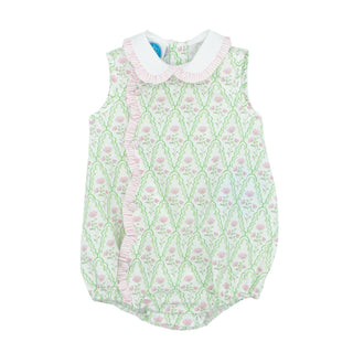 Claire Scallop Bubble - Floral