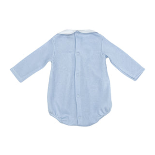 Boys Collared Bubble with Smocking