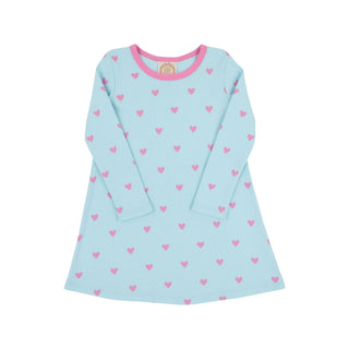Long-sleeve Polly Play Dress - Heart Eyes