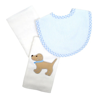 Boxed Bib & Burp Set