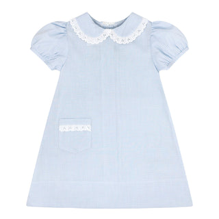 *PRE-ORDER* 1956 Pocket Dress with Eyelet Trim