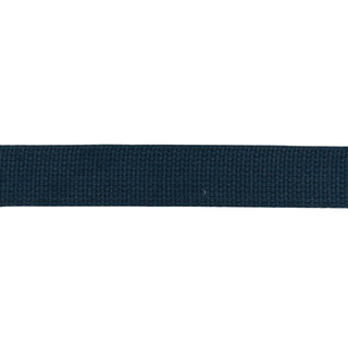 Solid Cotton Web Belt - Navy