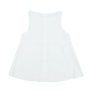 Donahue Heirloom Dress - Blue Batiste with Ecru Ribbon