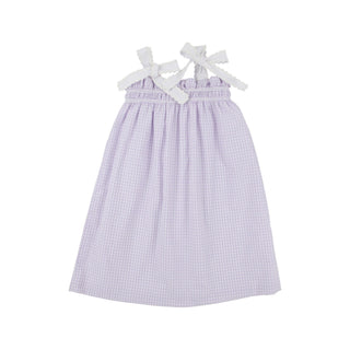 Lainey's Little Dress - Lauderdale Lavender Gingham