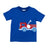 Firetruck Applique on Royal