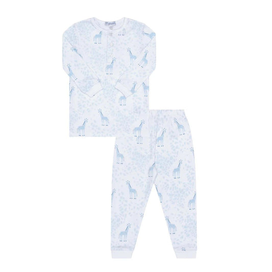Boys Giraffe Print Pajama Set