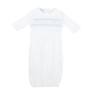 Knit Boys Sack with Hand-smocking - Noa