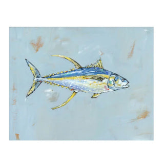 "Yellow Tuna" on Paper