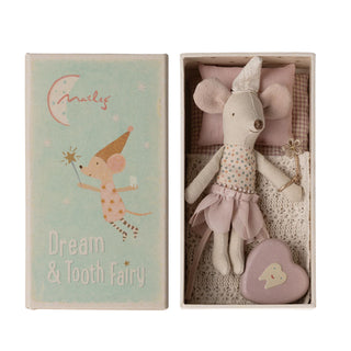 Tooth Fairy Mouse, Little Sister in Matchbox