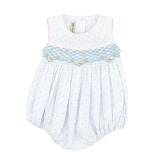 Plumeti Bubble with Hand-smocking - Sweet Spring