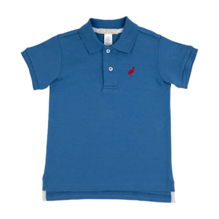 Prim & Proper Polo - Wood Boat Blue