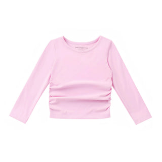 Ruched Top - Bubblegum
