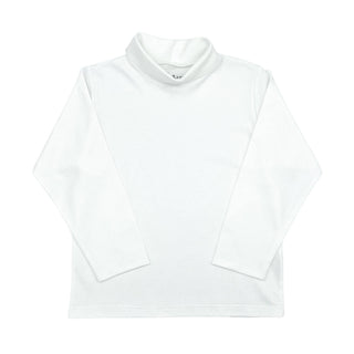 Pima Turtleneck - White