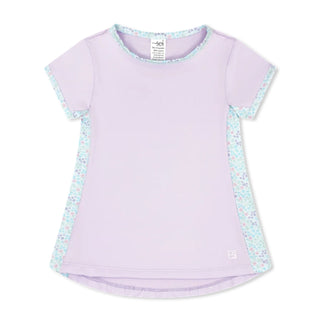 Blair Top - Petal Purple with Frosted Floral