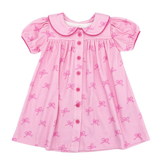 Knit Whitley Dress - Simply Sweet Pink Bows