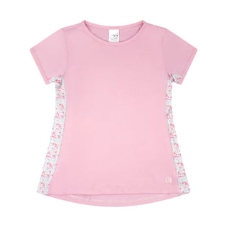 Blair Top - Cotton Candy Pink with Petal Play
