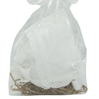 Handmade Linen Handkerchief Bonnet