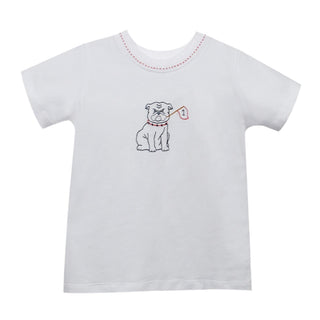 Boys T-shirt with Team Embroidery - Georgia