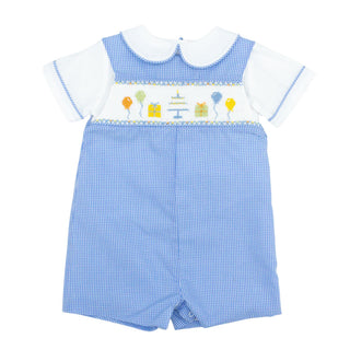 Hand-smocked Birthday Dress - Pink
