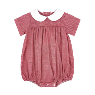 Covington Bubble - Red Mini Gingham