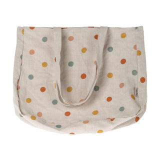 Small Tote Bag - Multi Dots