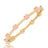 Gold with Pink Butterfly