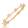 Gold with Pink Butterfly