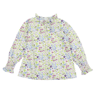 Annalise Top - Mulberry Floral