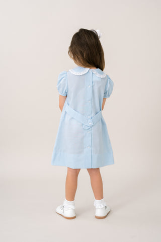 *PRE-ORDER* 1956 Pocket Dress with Eyelet Trim